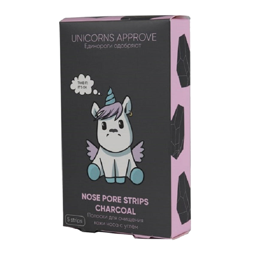 UNICORNS APPROVE NOSE PORE STRIPS CHARCOAL, 5 pcs. – شراء أونلاين