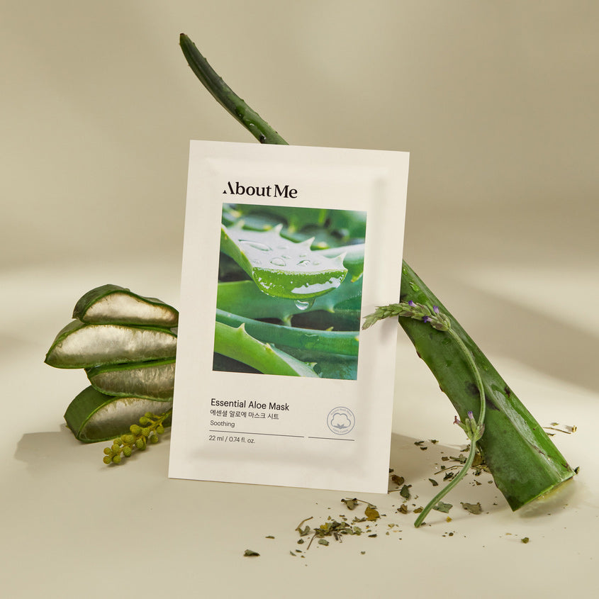 ABOUT ME ESSENTIAL ALOE MASK SHEET 22ML