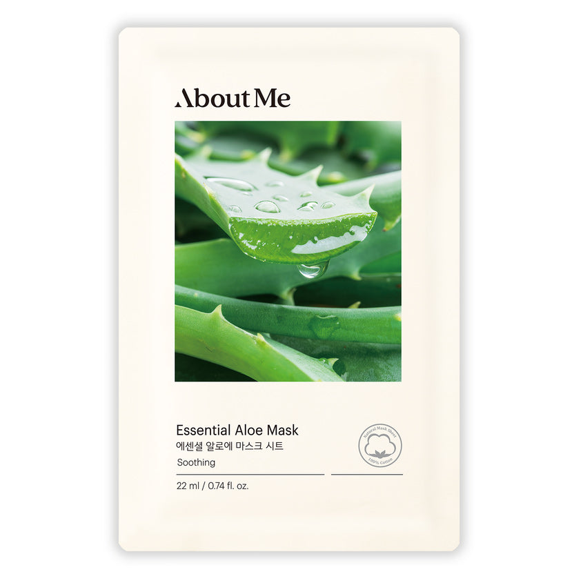 ABOUT ME ESSENTIAL ALOE MASK SHEET 22ML – buy online