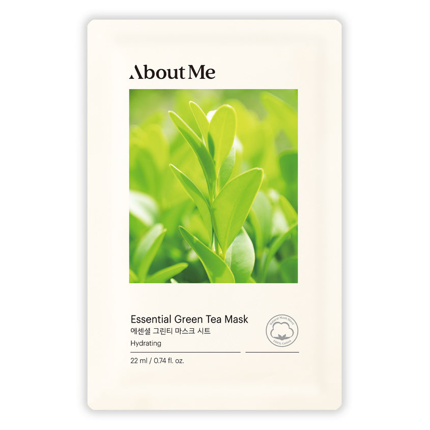 ABOUT ME ESSENTIAL GREEN TEA MASK SHEET 22ML