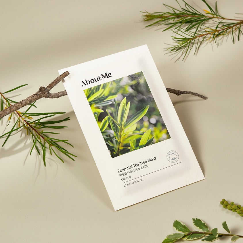 ABOUT ME ESSENTIAL TEA TREE MASK SHEET 22ML – buy online