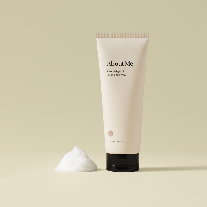 ABOUT ME RICE MAKGEOLLI CLEANSING FOAM 220ML – buy online