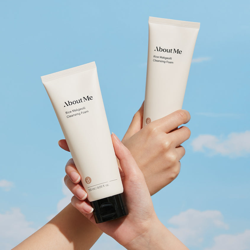 ABOUT ME RICE MAKGEOLLI CLEANSING FOAM 220ML – photo 9