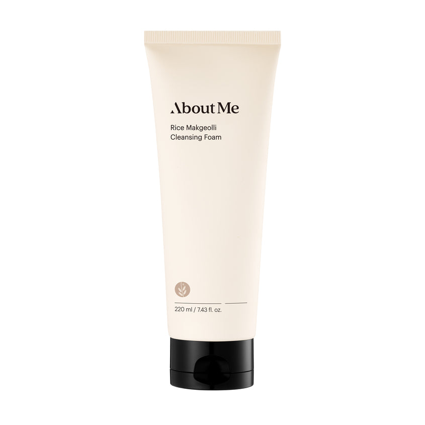 ABOUT ME RICE MAKGEOLLI CLEANSING FOAM 220ML