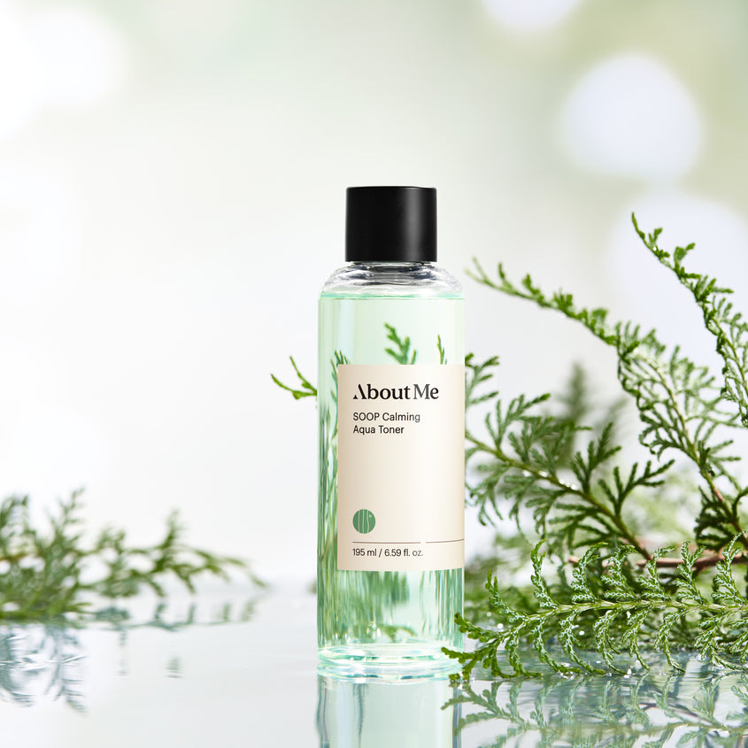 ABOUT ME SOOP CALMING AQUA TONER 195ML