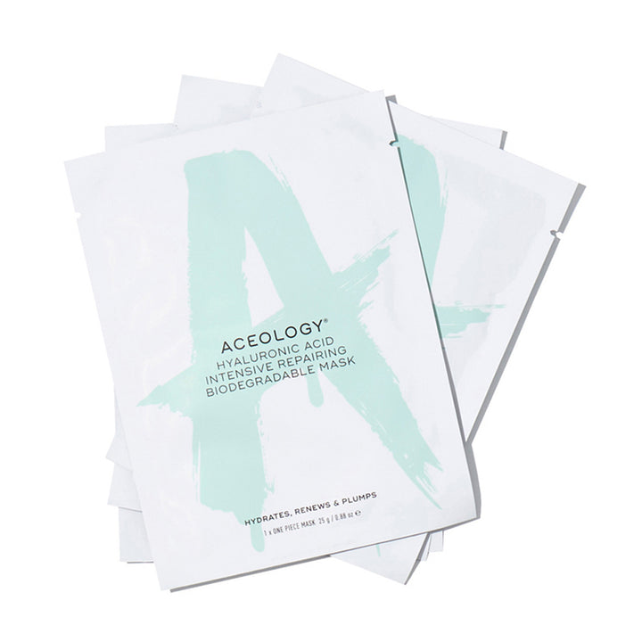 HYALURONIC ACID INTENSIVE REPARING BIODEGRADABLE MASK (4 PACK)