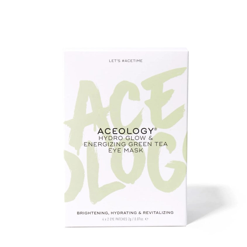 ACEOLOGY HYDRO GLOW AND ENERGIZING GREEN TEA EYE MASK (4 PACK) – buy online