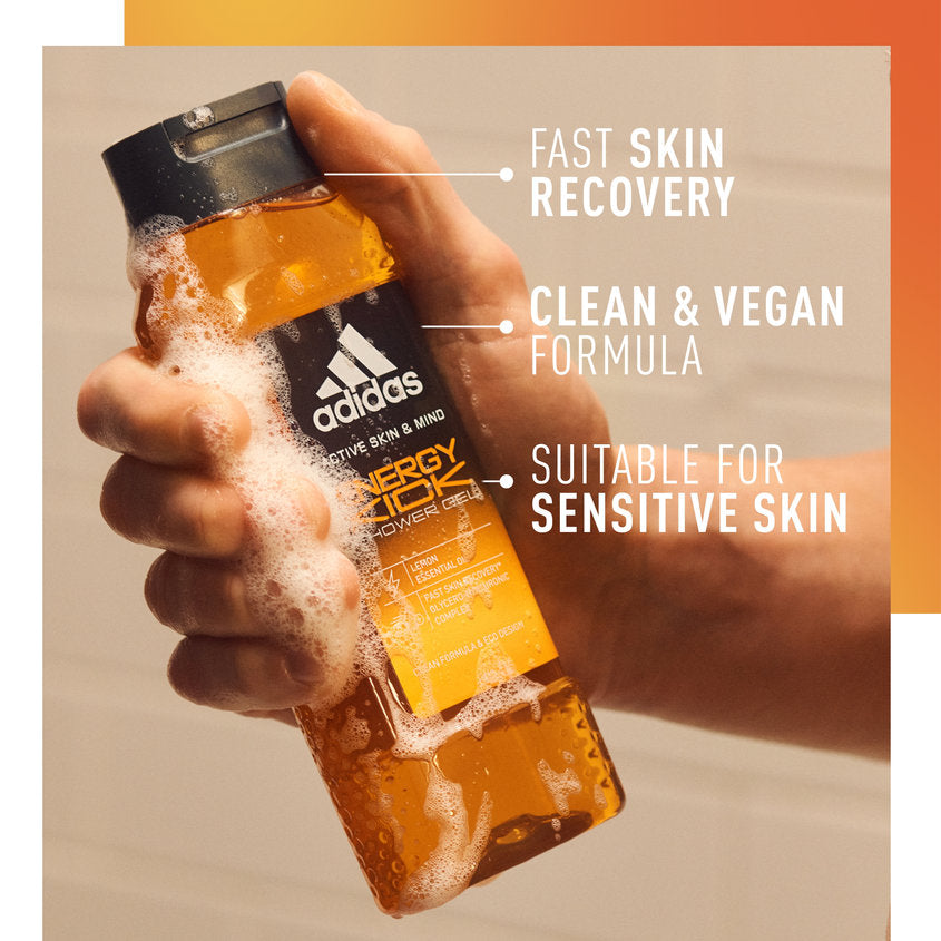 ADIDAS MALE SHOWER GEL ENERGY KICK 250ML – شراء أونلاين