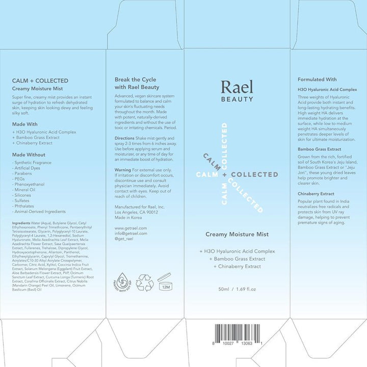 Creamy Moisture Mist