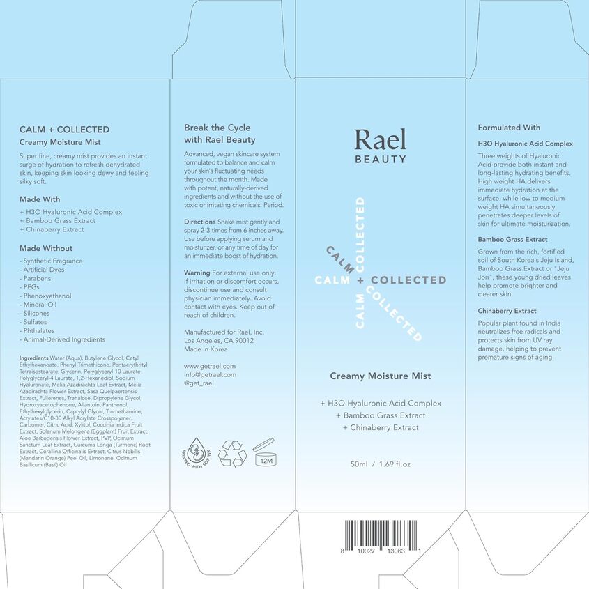 Creamy Moisture Mist