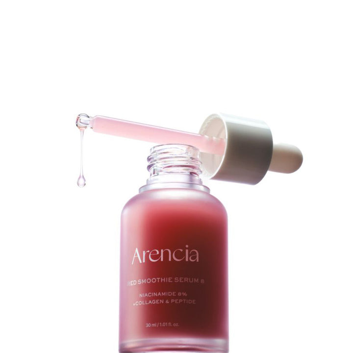 `ARENCIA` FRESH RED SMOOTHIE face serum firming with collagen and niacinamide 30 ml