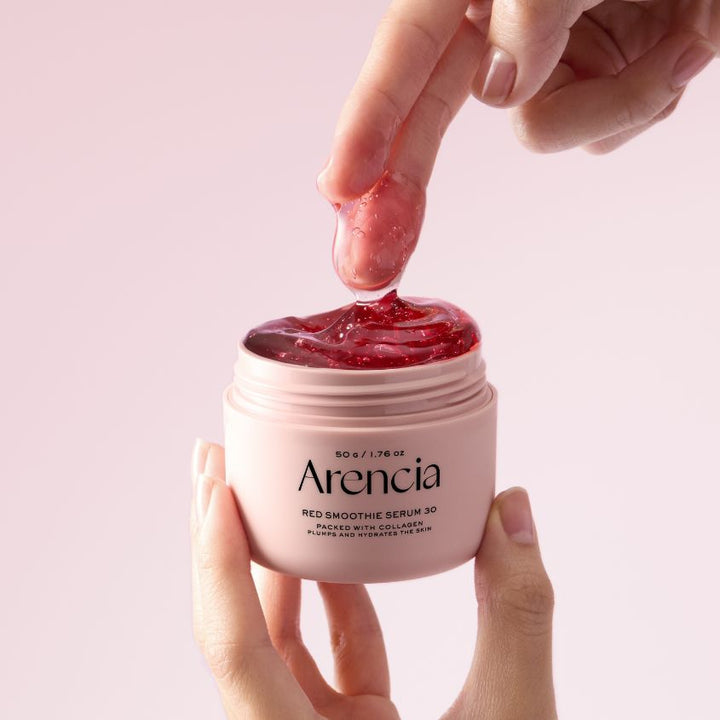 `ARENCIA` FRESH RED SMOOTHIE face serum intensive firming with collagen 30 ml
