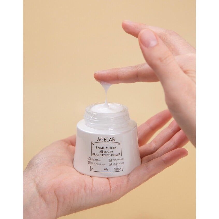 AGE LAB Snail Mucin All In One Brightening Cream 60G – free delivery