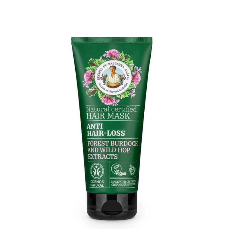 RECEPTY BABUSHKI AGAFI MASK ANTI HAIR-LOSS 200 ML