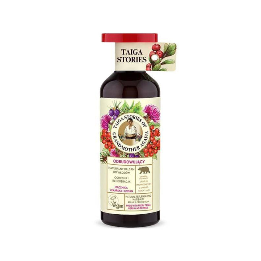 RECEPTY BABUSHKI AGAFI CONDITIONER BEARBERRY AND BURDOCK 500 ML