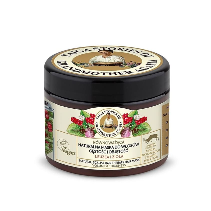 RECEPTY BABUSHKI AGAFI MASK MARAL ROOT 300 ML