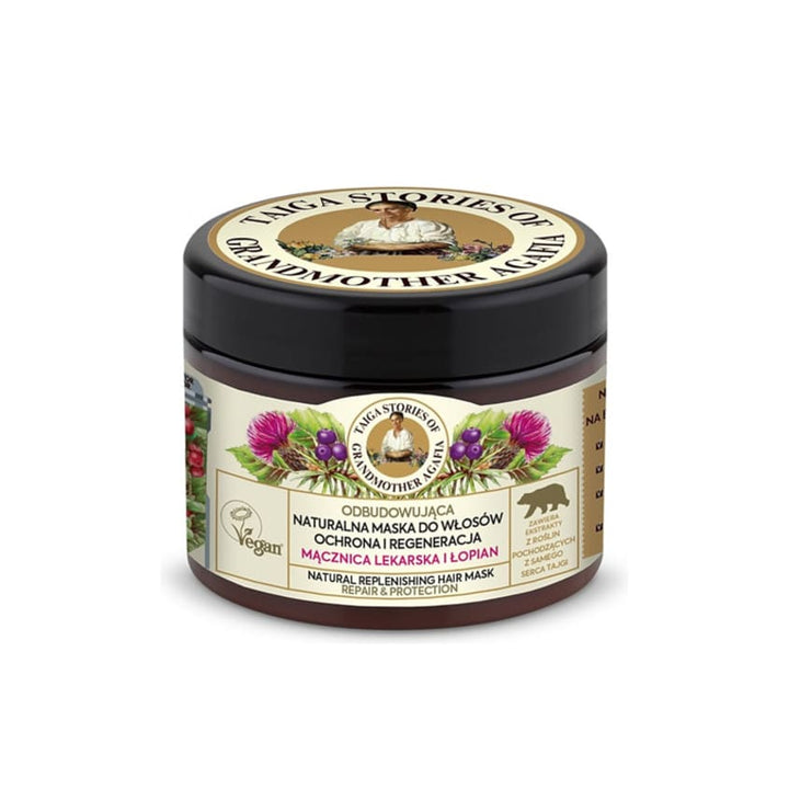 Shampoos and conditioners MASK BEARBERRY AND BURDOCK 300 ML