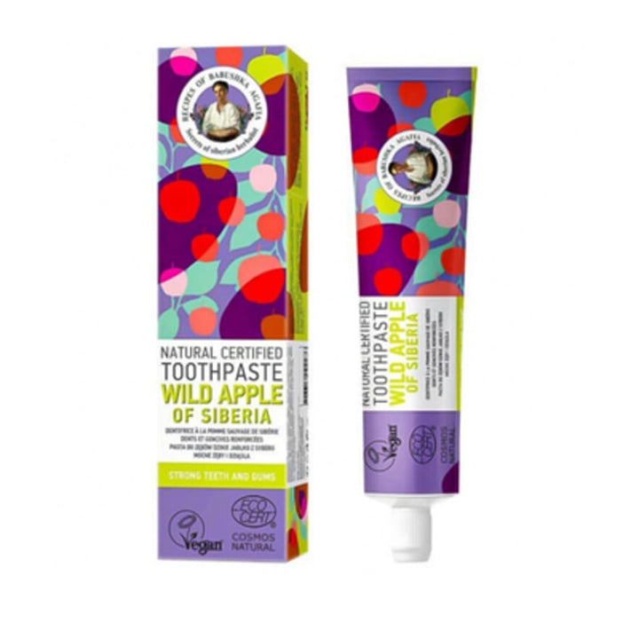 Personal hygiene RBA NATURAL CERTIFIED TOOTHPASTE WILD APPLE OF SIBERIA 85 G