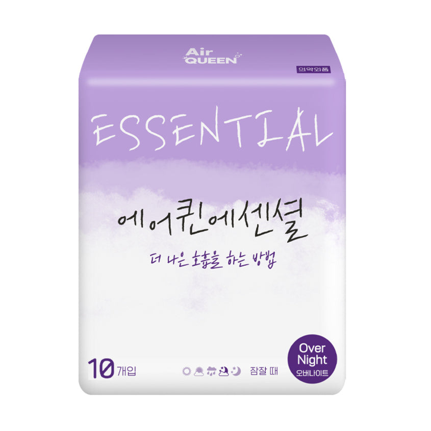 AIRQUEEN ESSENTIAL OVERNIGHT 10PCS