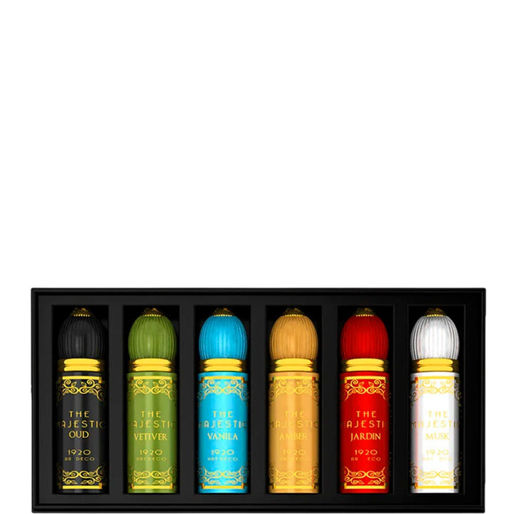 all products excl Chanel THE MAJESTIC SET 6 X 8ML