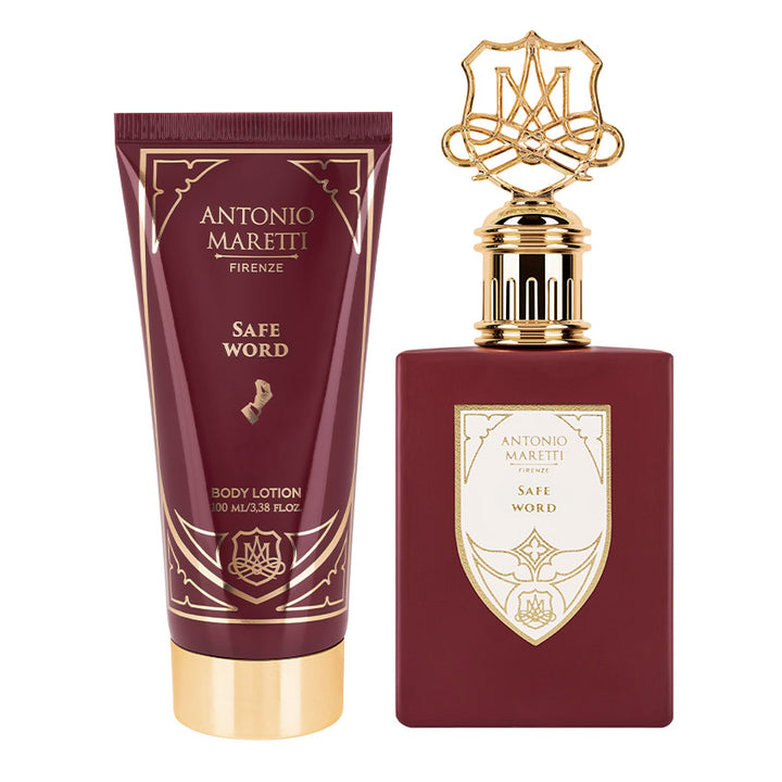 Gift set Safe Word (Eau De Parfum 50 ml + body milk 100 ml)