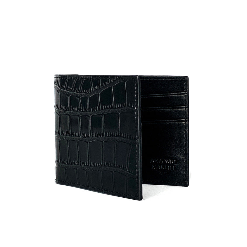 Wallet Antonio Maretti, color: black, 11,5*2*9,5 cm