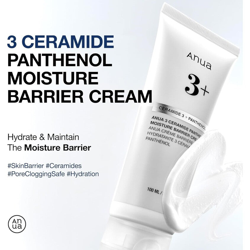 ANUA CERAMIDE PANTHENOL MOISTURE BARRIER CREAM 100ML – صورة 5