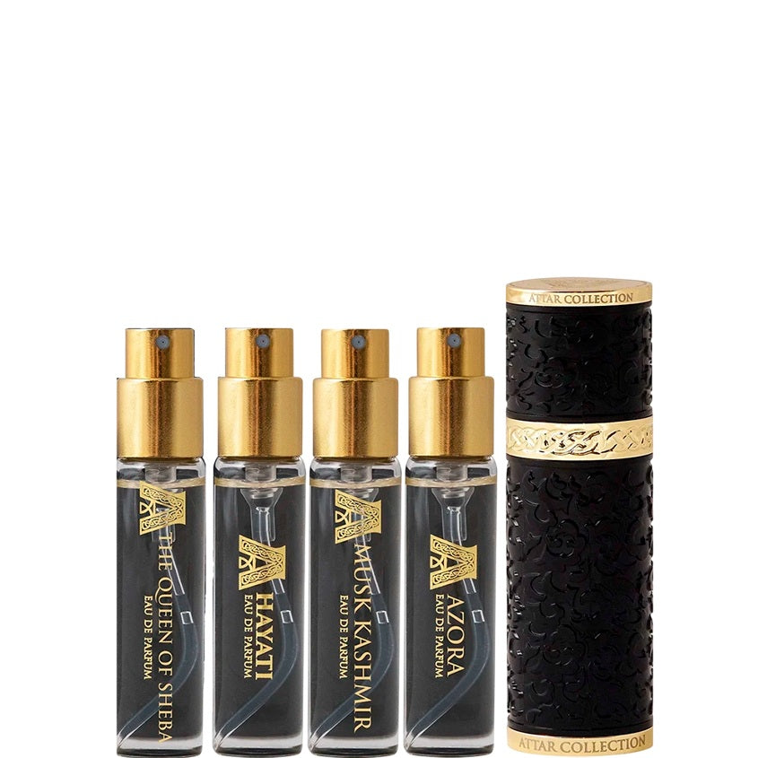 ATTAR COLLECTION TRAVEL SET 4x8ml + TRAVEL CASE
