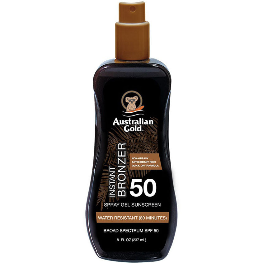 AUSTRALIAN GOLD SPRY GEL INST BRONZ SPF50 8 OZ # A7