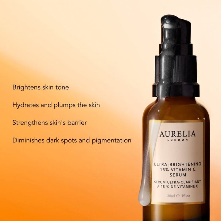 Face serums ULTRA BRIGHTENING 15% VITAMIN C SERUM 30ML