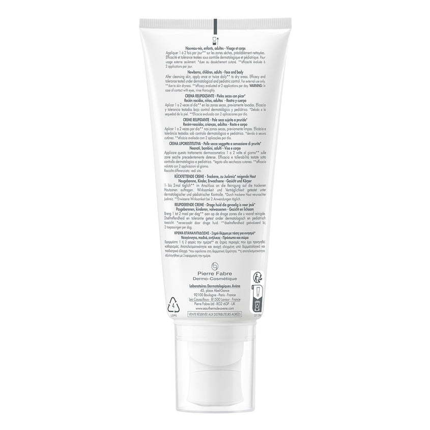 AVENE AV XERACLAM CREAM 200ML TUBEPOMP SOFT – buy online