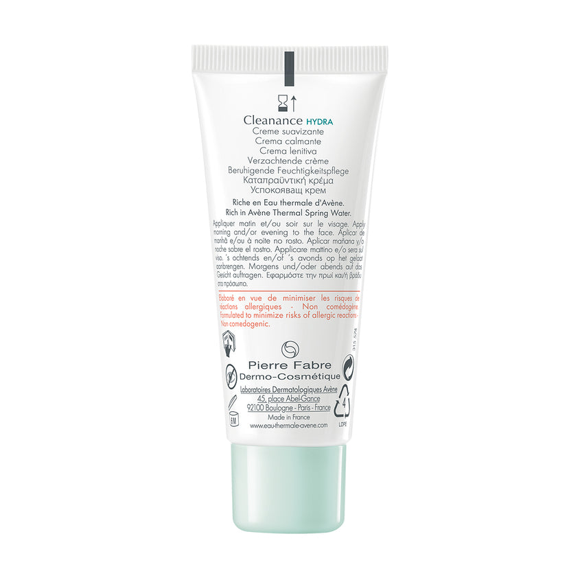 AVENE Cleanance Hydra Soothing Cream 40ml – online store