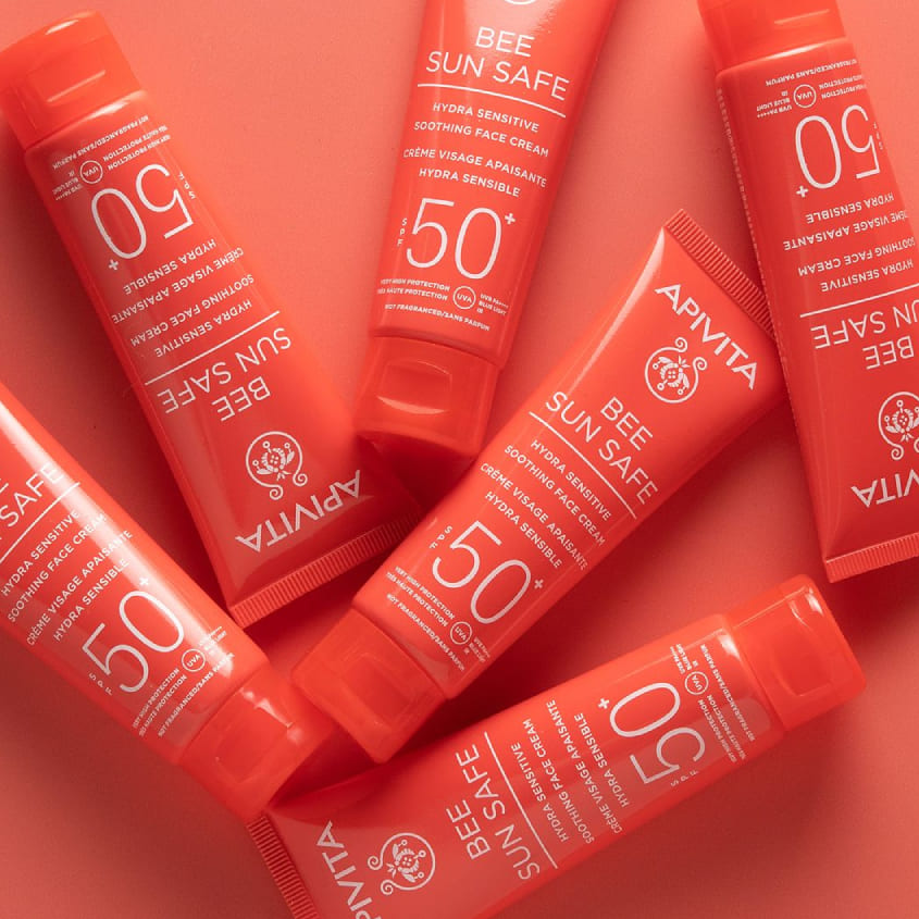 Bee Sun Safe Hydra Sensitive Soothing Face Cream SPF 50+