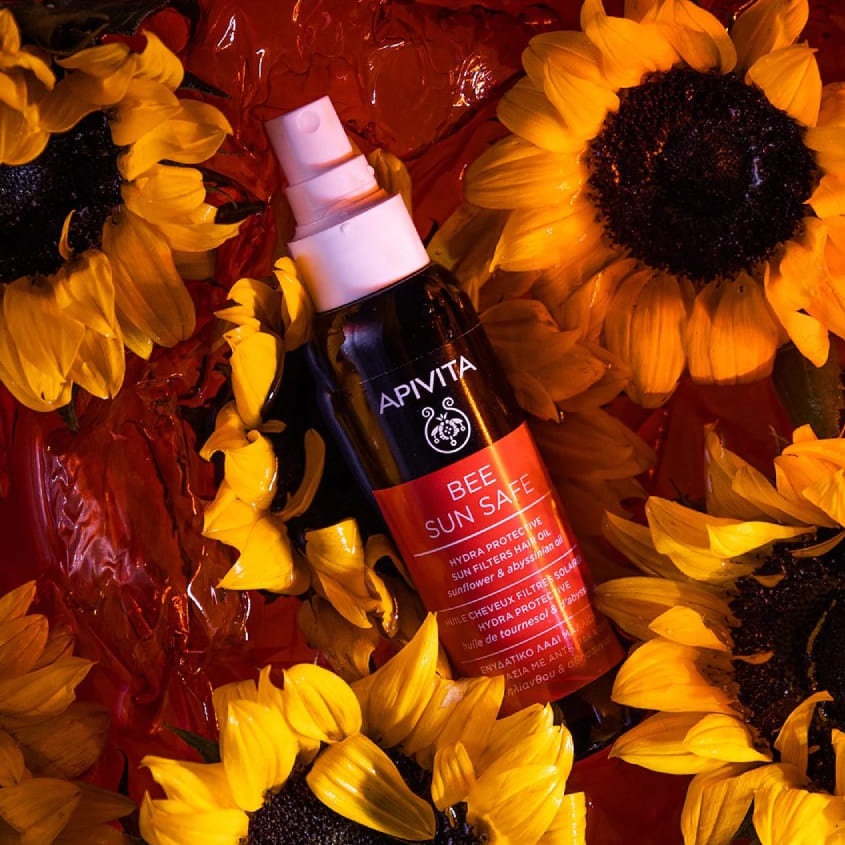 APIVITA BEE SUN SAFE SPF 50 HYDRA HAIR OIL 100ML – شراء أونلاين