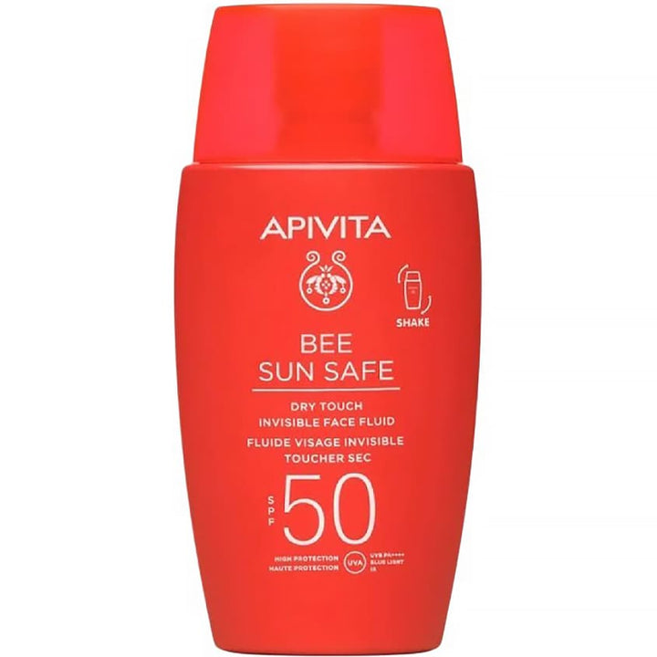 APIVITA BEE SUN SAFE SPF 50 DRY TOUCH FACE FLUID 50ML