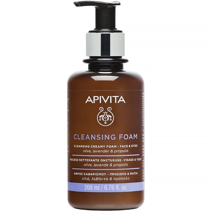 APIVITA FACE&EYE FOAM CLEANS 200ML/20 – buy online