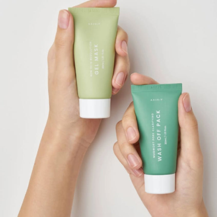 MASK NOW GLOW LATER DUO SET (WASH OFF PACK 30ML, GEL MASK 30ML)