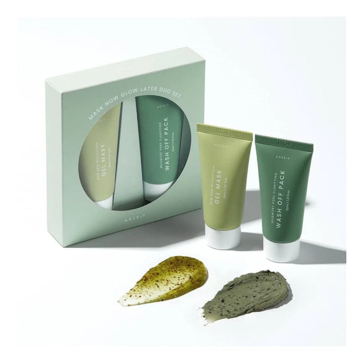 Gifts MASK NOW GLOW LATER DUO SET (WASH OFF PACK 30ML, GEL MASK 30ML)