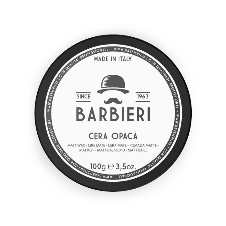 Matte Hair Styling Wax Cera Opaca