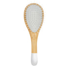 Wooden Hairbrush with Nylon Bristles