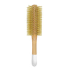 ROUND WOODEN HAIR BRUSH - BOAR BRISTLES