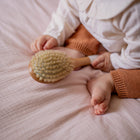 BABY WOODEN HAIR BRUSH - BOAR BRISTLES