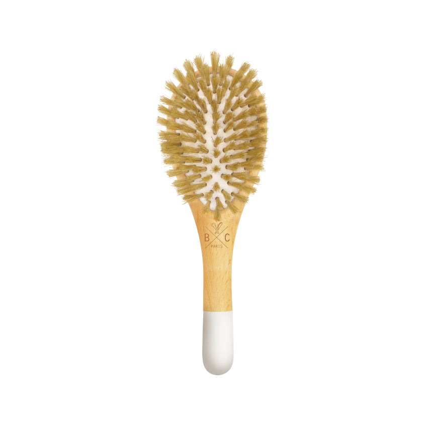 BABY WOODEN HAIR BRUSH - BOAR BRISTLES