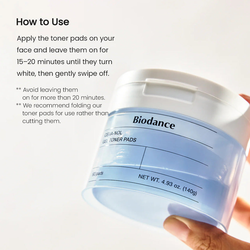 Cera-nol Gel Toner Pads