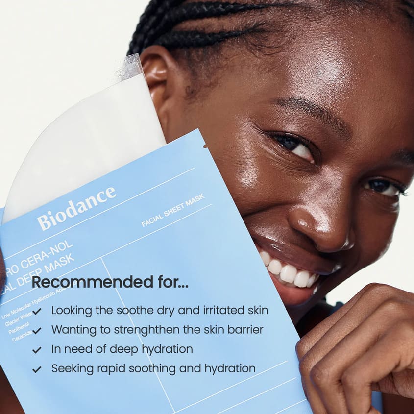 BIODANCE HYDRO CERA-NOL REAL DEEP MASK 1BOX (34G*4EA)_EN – photo 11