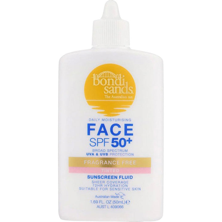 TINTED FACE FLUID SPF 50+ 50ML
