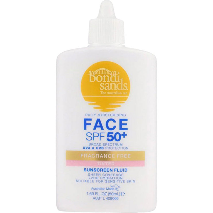 BONDI SANDS TINTED FACE FLUID SPF 50+ 50ML