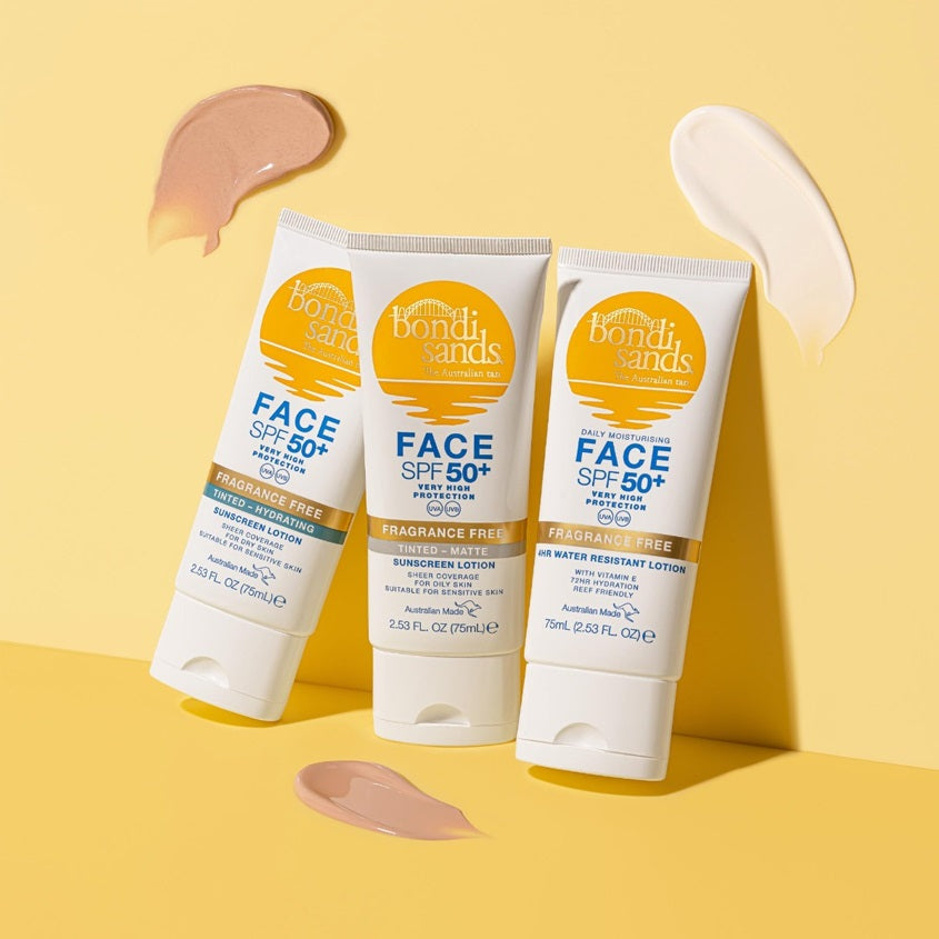 Face Tinted-Hydrating Sunscreen Lotion SPF 50+