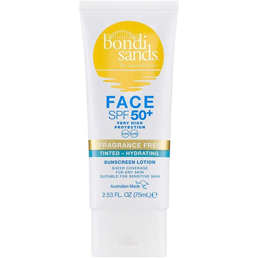 Face Tinted-Hydrating Sunscreen Lotion SPF 50+