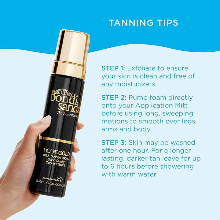 Self Tanning Foam Liquid Gold
